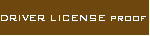 DRIVER LICENSE proof of Address