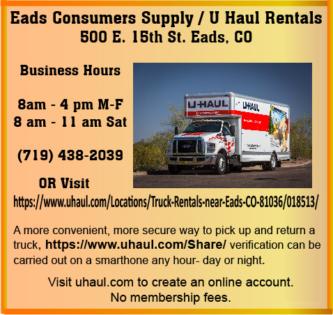 Eads Consumers Supply / U Haul Rentals